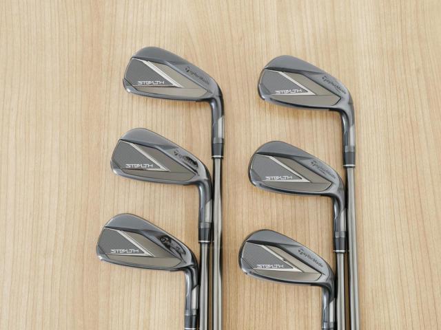 Iron set : Taylormade : ชุดเหล็ก Taylormade Stealth Black (หายากมากๆ ออกปี 2022 Japan Spec.) มีเหล็ก 5-Pw (6 ชิ้น) ก้านเหล็ก NS Pro 950 NEO Flex S