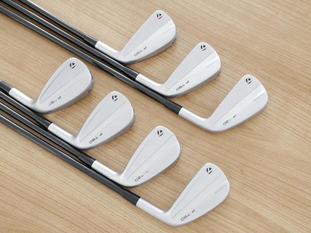 Iron set : Taylormade : ชุดเหล็ก Taylormade P790 (ตัวท้อปสุด ล่าสุด ปี 2023 Japan Spec.) มีเหล็ก 4-Pw (7 ชิ้น) ก้านกราไฟต์ Graphite Design RAUNE i75 Flex S