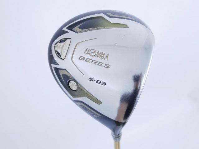 Driver : Honma : ***มีบุบ ก้าน 4 ดาว*** Honma Beres S-03 (ปี 2015) Loft 10.5 ก้าน ARMRQ 8 (49) Flex R (4 ดาว)