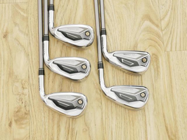 Iron set : Taylormade : ชุดเหล็ก Taylormade Gloire (รุ่นท๊อปสุด Japan Spec. ใบใหญ่ ตีง่าย ไกล) มีเหล็ก 6-Pw (5 ชิ้น) ก้านกราไฟต์ Flex R