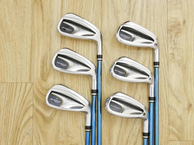 Iron set : Callaway : ชุดเหล็ก Callaway Big Bertha Beta (ใบใหญ่ ตีง่าย ไกล) มีเหล็ก 5-Pw (6 ชิ้น) ก้านเหล็ก True Temper ALLOY BLUE R300