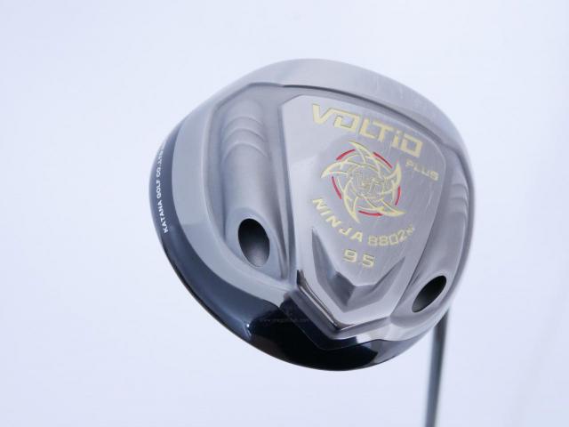 Driver : Katana : ไดรเวอร์ Katana Voltio Plus NINJA 8802Hi (ออกปี 2018 หน้าเด้งที่สุดๆ COR 0.8802) Loft 9.5 ก้าน Fujikura Speeder 462 Evolution Flex SR