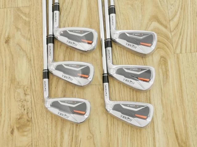 Iron set : Honma : **ของใหม่ ยังไม่แกะพลาสติก** ชุดเหล็ก Honma Tour World TW747P (รุ่นปี 2019) มีเหล็ก 5-10 (6 ชิ้น) ก้านเหล็ก NS Pro 950 Flex S