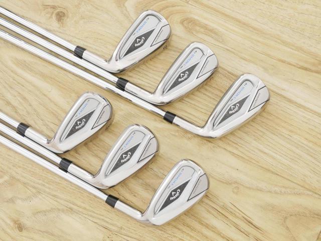 Iron set : Callaway : ชุดเหล็ก Callaway Paradym Ai Smoke HL (รุ่นล่าสุด ออกปี 2024 ตีง่ายมาก ไกล Japan Spec.) มีเหล็ก 6-Pw,Aw (6 ชิ้น) ก้านเหล็ก NS Pro 950 NEO Flex S