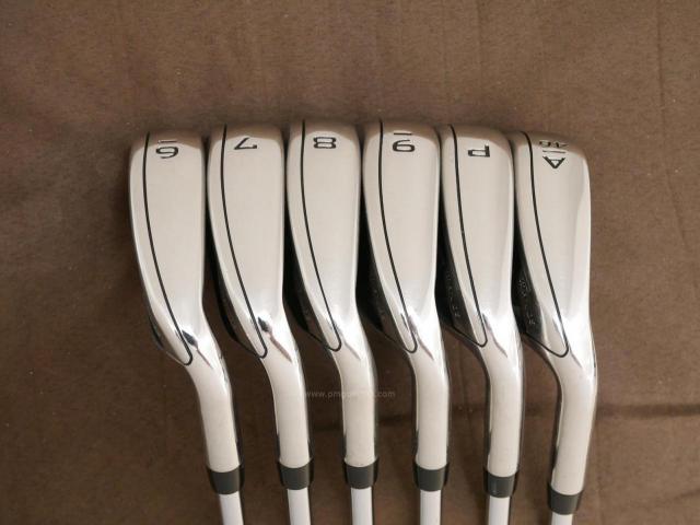 Iron set : Callaway : ชุดเหล็ก Callaway Rogue ST Max OS (ออกปี 2022 ตีง่ายสุดๆ ไกลสุดๆ) มีเหล็ก 6-Pw,Aw (6 ชิ้น) ก้านเหล็ก NS Pro ZELOS 7 Flex S