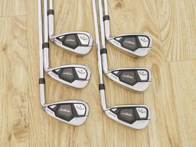 Iron set : Callaway : ชุดเหล็ก Callaway Rogue ST Max OS (ออกปี 2022 ตีง่ายสุดๆ ไกลสุดๆ) มีเหล็ก 6-Pw,Aw (6 ชิ้น) ก้านเหล็ก NS Pro ZELOS 7 Flex S