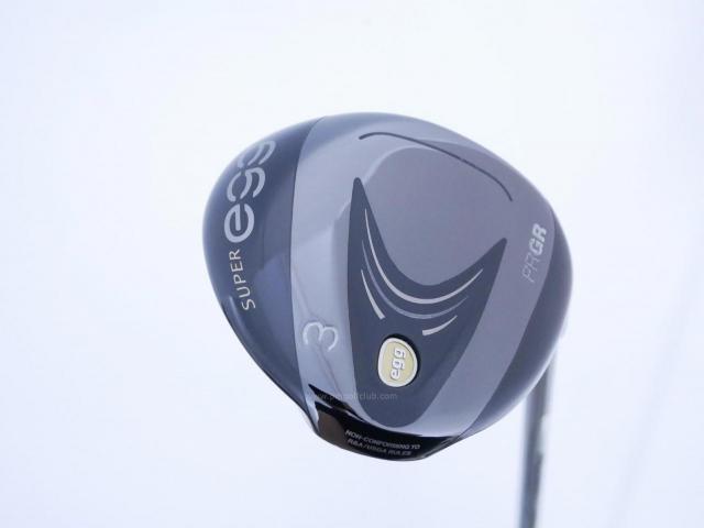 Fairway Wood : PRGR : หัวไม้ 3 PRGR Super Egg (รุ่นปี 2023 หน้าเด้งเกินกฏ COR 0.84 หายากมาก) Loft 15 ก้าน M-40 Flex SR