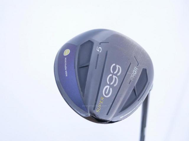 Fairway Wood : PRGR : หัวไม้ 5 PRGR Super Egg (รุ่นปี 2020 หน้าเด้งเกินกฏ COR 0.84 หายากมาก) Loft 17 ก้าน M-37 Flex R