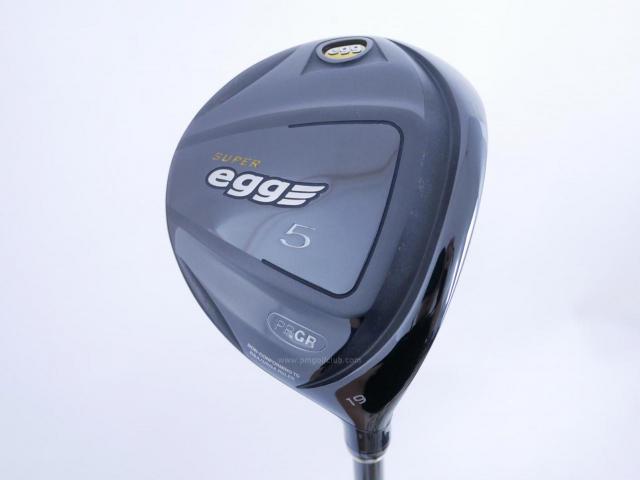 Fairway Wood : PRGR : หัวไม้ 5 PRGR Super Egg (หน้าเด้งเกินกฏ COR 0.84 ปี 2018 หายากมาก) Loft 19 Flex R (M-37)