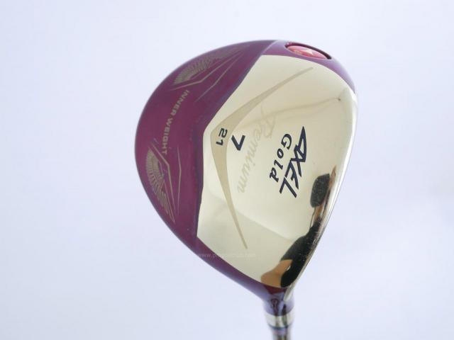 Fairway Wood : Tsuruya : หัวไม้ 7 Tsuruya AXEL Gold Premium IV (รุ่นปี 2021 ตัวท๊อป ของใหม่ 2 หมื่นกว่า) Loft 21 Flex R