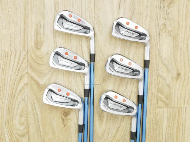 Iron set : Miura : ชุดเหล็ก Miura PP-9005 Genesis Forged (นุ่มมาก ไกล ง่าย) มีเหล็ก 5-Pw (6 ชิ้น) ก้านเหล็ก True Temper ALLOY BLUE R300