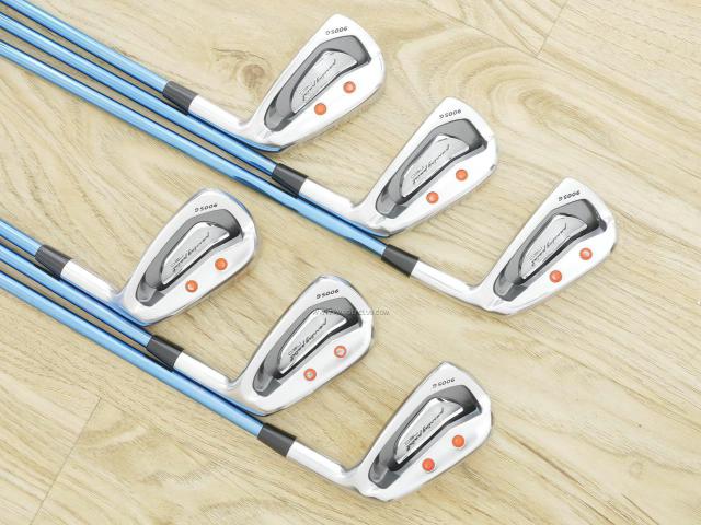 Iron set : Miura : ชุดเหล็ก Miura PP-9005 Genesis Forged (นุ่มมาก ไกล ง่าย) มีเหล็ก 5-Pw (6 ชิ้น) ก้านเหล็ก True Temper ALLOY BLUE R300