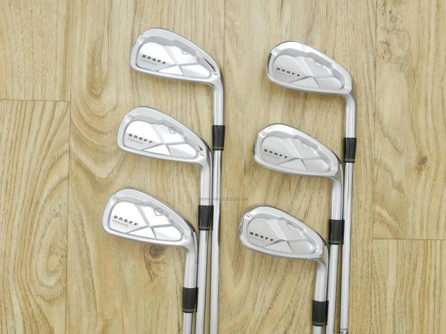 Iron set : Daiwa : ชุดเหล็ก Daiwa OnOff (Forged นุ่มมากๆ) มีเหล็ก 5-Pw (6 ชิ้น) ก้านเหล็ก Dynamic Gold XP S300