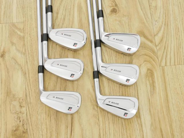 Iron set : Bridgestone : ชุดเหล็ก Bridgestone Tour B 201CB Forged (รุ่นปี 2021 นุ่ม แน่น คม) มีเหล็ก 5-Pw (6 ชิ้น) ก้านเหล็ก NS Pro 950  Flex R