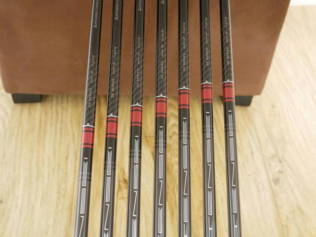 Iron set : Titleist : ชุดเหล็ก Titleist AP1 718 (ออกปี 2018) มีเหล็ก 5-Pw,48 (7 ชิ้น) ก้านกราไฟต์ Mitsubishi TENSEI AMC IR Flex R