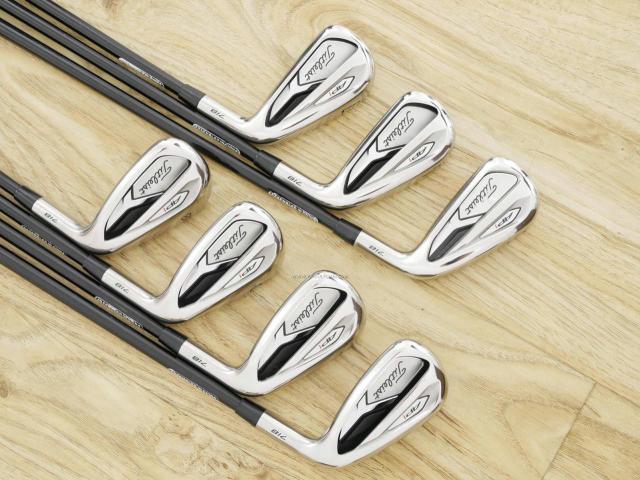 Iron set : Titleist : ชุดเหล็ก Titleist AP1 718 (ออกปี 2018) มีเหล็ก 5-Pw,48 (7 ชิ้น) ก้านกราไฟต์ Mitsubishi TENSEI AMC IR Flex R