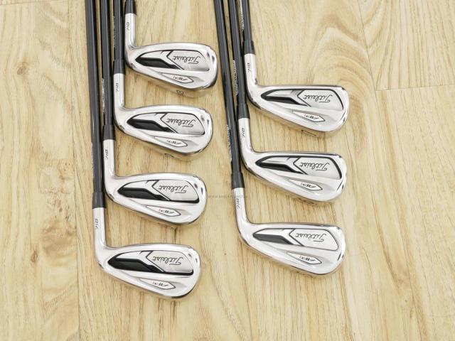 Iron set : Titleist : ชุดเหล็ก Titleist AP1 718 (ออกปี 2018) มีเหล็ก 5-Pw,48 (7 ชิ้น) ก้านกราไฟต์ Mitsubishi TENSEI AMC IR Flex R