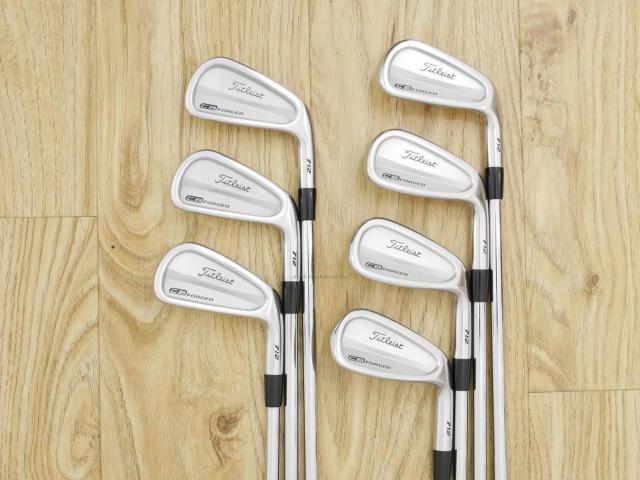 Iron set : Titleist : ชุดเหล็ก Titleist 712 CB Forged มีเหล็ก 4-Pw (7 ชิ้น) ก้านเหล็ก NS Pro 950 Flex S