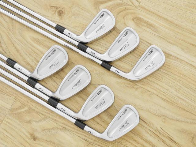 Iron set : Titleist : ชุดเหล็ก Titleist 712 CB Forged มีเหล็ก 4-Pw (7 ชิ้น) ก้านเหล็ก NS Pro 950 Flex S