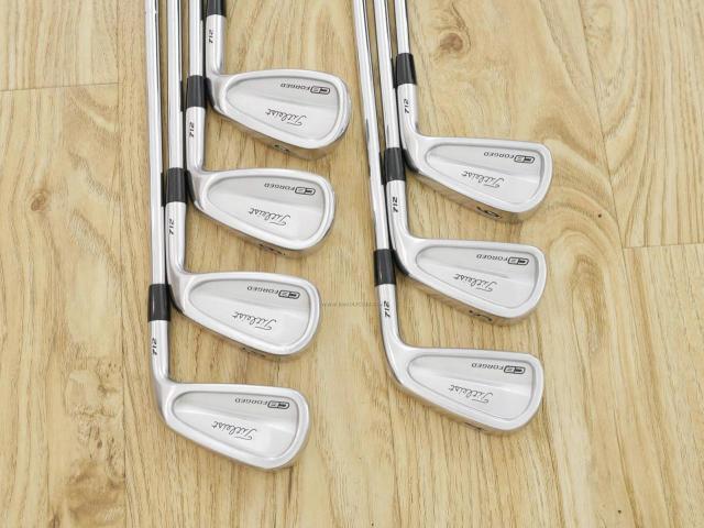 Iron set : Titleist : ชุดเหล็ก Titleist 712 CB Forged มีเหล็ก 4-Pw (7 ชิ้น) ก้านเหล็ก NS Pro 950 Flex S