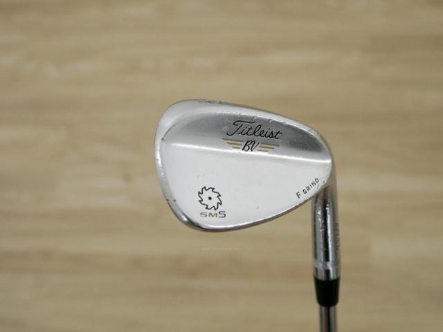 Wedge : Other : Wedge Titleist Vokey SM5 Forged Loft 52 ก้านเหล็ก NS Pro 750 Wrap Tech Flex R