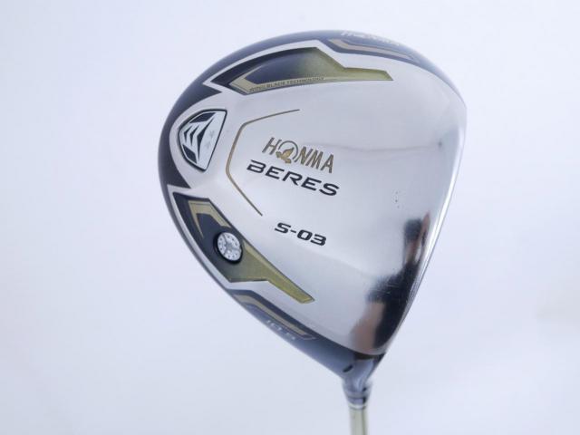 Driver : Honma : Honma Beres S-03 (ปี 2015) Loft 10.5 ก้าน ARMRQ 8 (49) Flex R (2 ดาว)