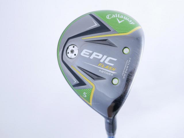 Fairway Wood : callaway : หัวไม้ 5 Callaway Epic Flash Star (รุ่นปี 2019) Loft 18 ก้าน Fujikura Speeder 661 Evolution V Flex S