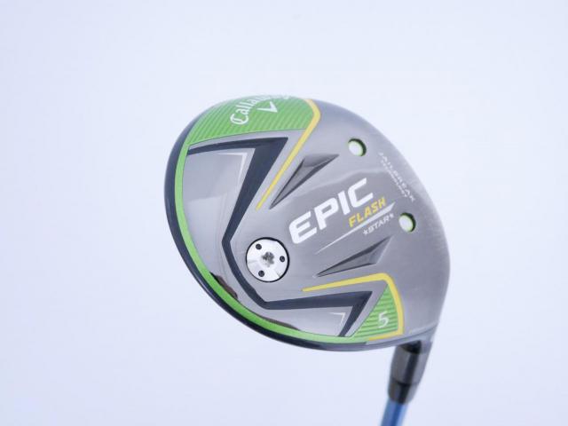 Fairway Wood : callaway : หัวไม้ 5 Callaway Epic Flash Star (รุ่นปี 2019) Loft 18 ก้าน Fujikura Speeder 661 Evolution V Flex S