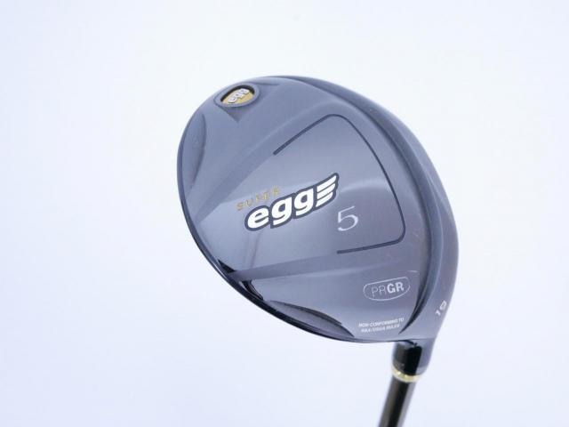 Fairway Wood : PRGR : หัวไม้ 5 PRGR Super Egg (หน้าเด้งเกินกฏ COR 0.84 ออกปี 2018 หายากมาก) Loft 19 Flex R (M-37)