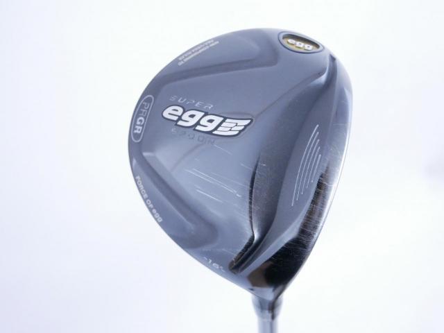 Fairway Wood : PRGR : หัวไม้ 3 PRGR Super Egg (หน้าเด้งเกินกฏ COR 0.84 ปี 2017 หายากมาก) Loft 16 Flex SR (M-40)