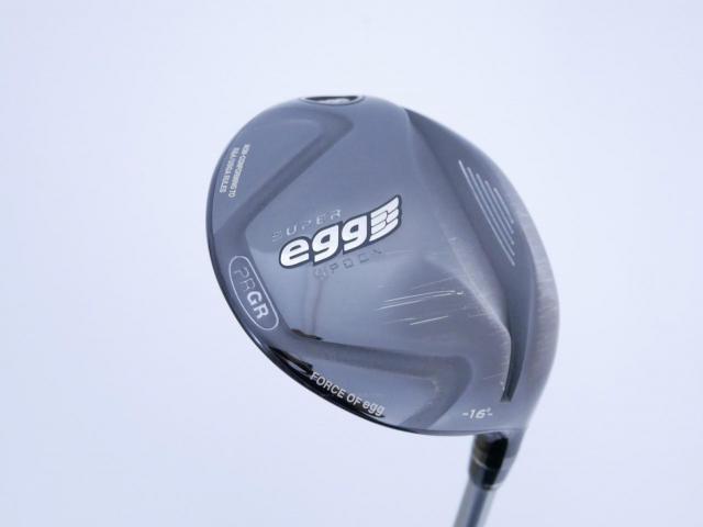 Fairway Wood : PRGR : หัวไม้ 3 PRGR Super Egg (หน้าเด้งเกินกฏ COR 0.84 ปี 2017 หายากมาก) Loft 16 Flex SR (M-40)