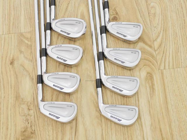 Iron set : Mizuno : ชุดเหล็ก Mizuno MP-60 Forged มีเหล็ก 3-Pw (8 ชิ้น) ก้านเหล็ก KBS Tour 90 Flex R