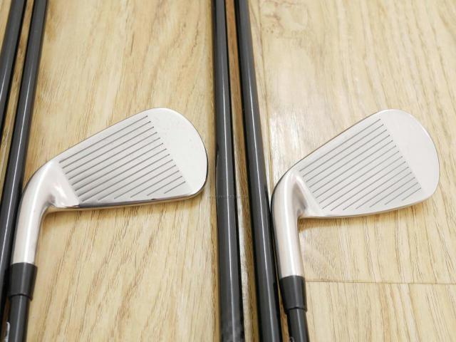 Iron set : Titleist : ชุดเหล็ก Titleist AP1 718 (ออกปี 2018) มีเหล็ก 5-Pw,48 (7 ชิ้น) ก้านกราไฟต์ Mitsubishi TENSEI AMC IR Flex R