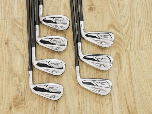 Iron set : Titleist : ชุดเหล็ก Titleist AP1 718 (ออกปี 2018) มีเหล็ก 5-Pw,48 (7 ชิ้น) ก้านกราไฟต์ Mitsubishi TENSEI AMC IR Flex R