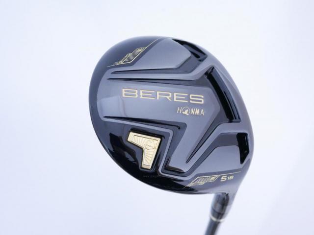 Fairway Wood : Honma : หัวไม้ 5 Honma Beres Black (รุ่นปี 2023) Loft 18 ก้าน Honma ARMRQ MX Flex S