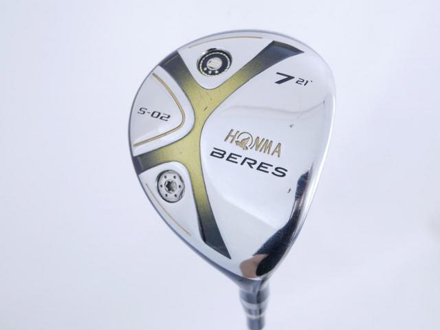 Fairway Wood : Honma : **ก้าน 3 ดาว** หัวไม้ 7 Honma Beres S-02 Loft 21 ก้าน ARMRQ Proto (49) Flex S (3 ดาว)