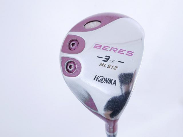 Lady club : All : หัวไม้ 3 Honma Beres ML512 Loft 16 ก้าน ARMRQ UD40 Flex L (2 ดาว)