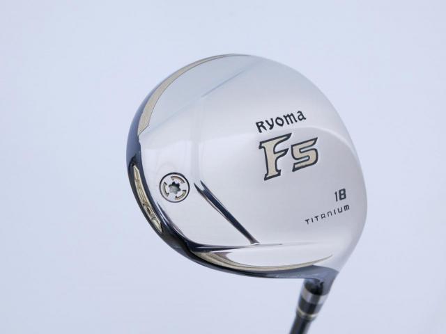 Fairway Wood : Other Brand : หัวไม้ 5 Ryoma F Titanium Special Tunning (ปี 2020 หน้าเด้งเกินกฏ ไกลมากๆ) Loft 18 ก้าน Tour AD RF2 Flex R