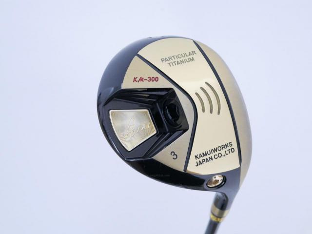 Fairway Wood : Kamui : หัวไม้ 3 Kamuiworks KM-300 (หน้าเด้ง มีสปริงข้างใน หายากมาก) Loft 15 ก้าน Fujikura Double Kick Flex R