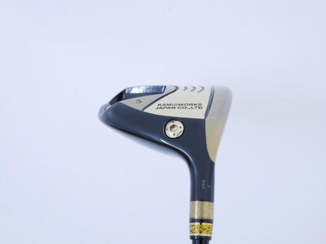 Fairway Wood : Kamui : หัวไม้ 3 Kamuiworks KM-300 (หน้าเด้ง มีสปริงข้างใน หายากมาก) Loft 15 ก้าน Fujikura Double Kick Flex R