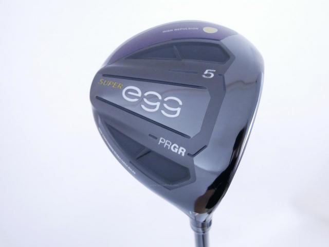 Fairway Wood : PRGR : หัวไม้ 5 PRGR Super Egg (รุ่นปี 2020 หน้าเด้งเกินกฏ COR 0.84 หายากมาก) Loft 17 ก้าน M-37 Flex R