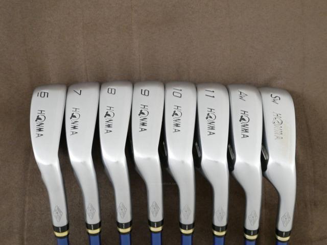 Iron set : Honma : ชุดเหล็ก Honma Beres IS-03 (ปี 2015 หน้าเด้ง Forged) มีเหล็ก 6-11,Aw,Sw (8 ชิ้น เทียบเท่า 5-Pw,Aw,Sw) ก้าน ARMRQ 8 (54) Flex R (2 ดาว)