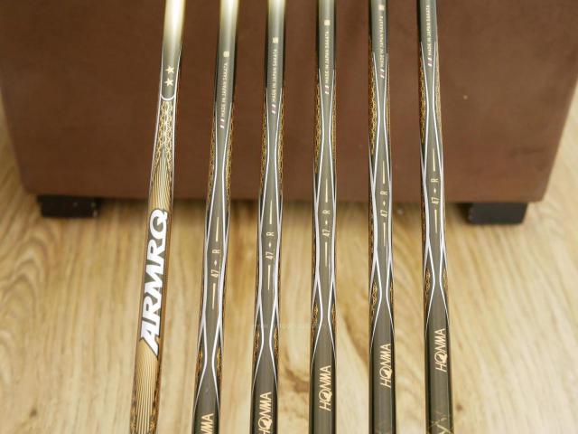 Iron set : Honma : ชุดเหล็ก Honma Beres 2020 Forged (ออกปี 2020) มีเหล็ก 6-11 (6 ชิ้น เทียบเท่า 5-Pw) ก้าน ARMRQ (47) Flex R (2 ดาว)