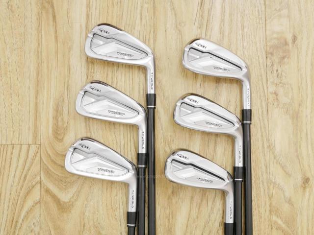 Iron set : Honma : ชุดเหล็ก Honma Tour World TW757P (ออกปี 2022) มีเหล็ก 5-Pw (6 ชิ้น) ก้านกราไฟต์ Honma Vizard 50 Flex R