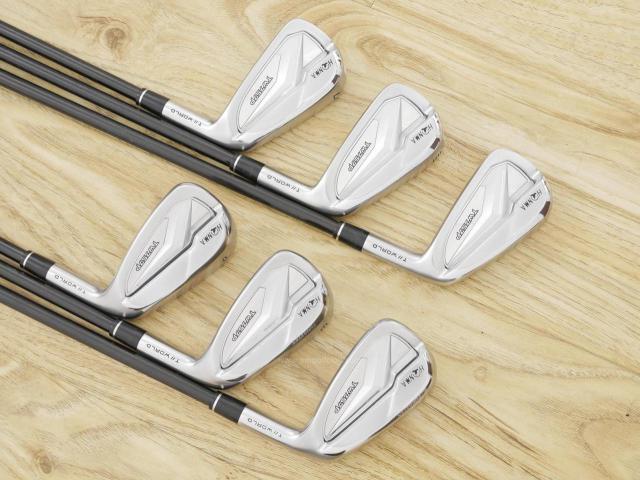 Iron set : Honma : ชุดเหล็ก Honma Tour World TW757P (ออกปี 2022) มีเหล็ก 5-Pw (6 ชิ้น) ก้านกราไฟต์ Honma Vizard 50 Flex R