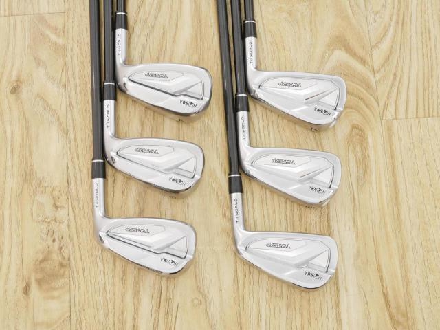 Iron set : Honma : ชุดเหล็ก Honma Tour World TW757P (ออกปี 2022) มีเหล็ก 5-Pw (6 ชิ้น) ก้านกราไฟต์ Honma Vizard 50 Flex R