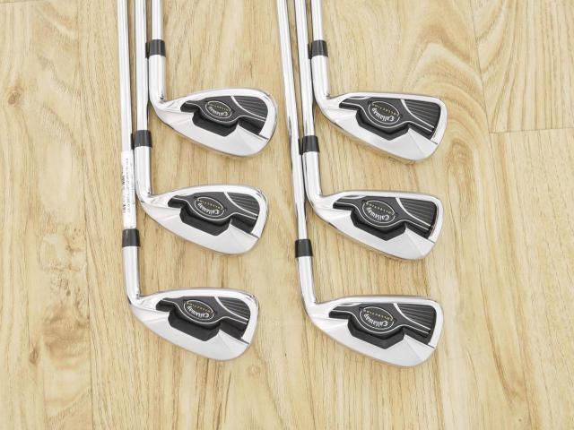 Iron set : Callaway : ชุดเหล็ก Callaway Collection (ตีง่าย ไกล Japan Spec) มีเหล็ก 5-Pw (6 ชิ้น) ก้านเหล็ก GS90 CPT S200