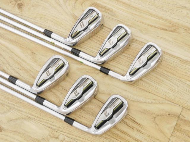 Iron set : Bridgestone : ชุดเหล็ก Bridgestone JGR Hybrid Forged (ตีไกลกว่าตัวอื่น 2 เบอร์) มีเหล็ก 6-P1,P2 (6 ชิ้น) ก้านกราไฟต์ Fujikura Air Speeder (R)