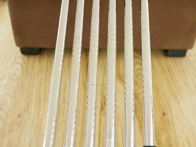 Iron set : PRGR : ชุดเหล็ก PRGR 01 Forged (Titanium Core ปี 2021) มีเหล็ก 5-Pw (6 ชิ้น) ก้านเหล็ก NS Pro M43 Flex S