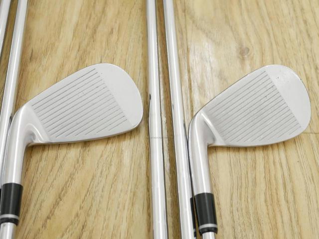 Iron set : PRGR : ชุดเหล็ก PRGR 01 Forged (Titanium Core ปี 2021) มีเหล็ก 5-Pw (6 ชิ้น) ก้านเหล็ก NS Pro M43 Flex S